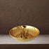 Brass 5 Agarbatti Stand Plate Small 0.055kg